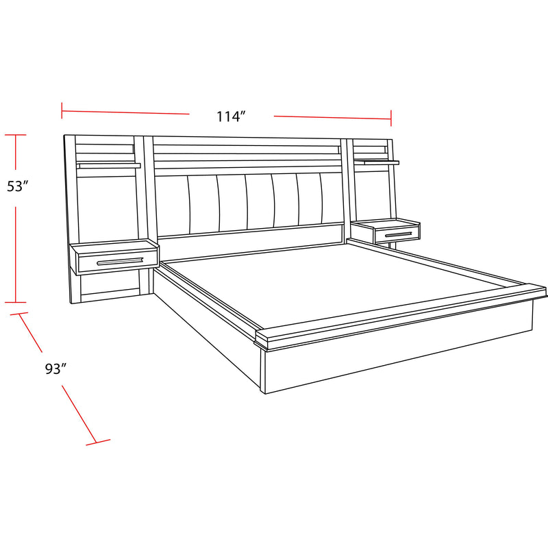 Parker House Furniture Pure Modern Bedroom BPUR