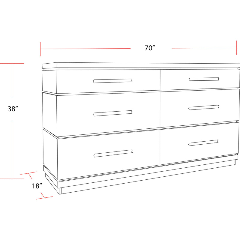 Parker House Furniture Pure Modern Bedroom BPUR