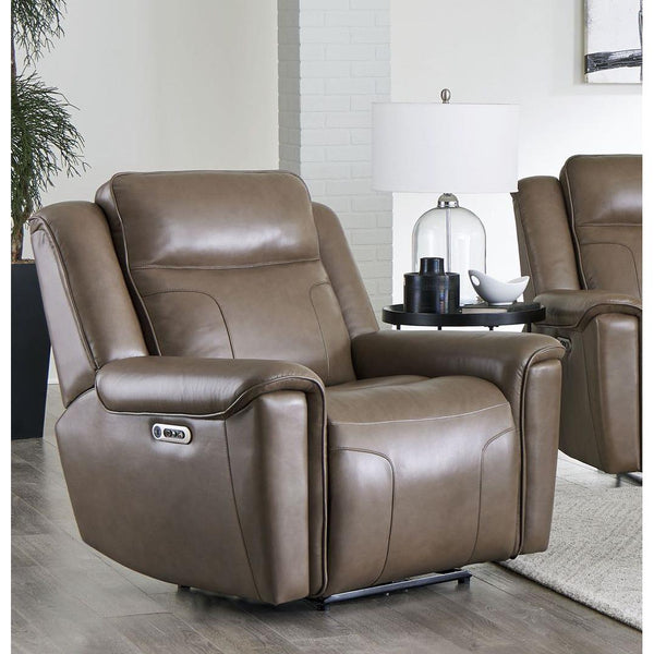 Parker Living Atlantis MATL#812PHZ-2-SMLT Smooth Latte Power Zero Gravity Recliner Two Pack IMAGE 1