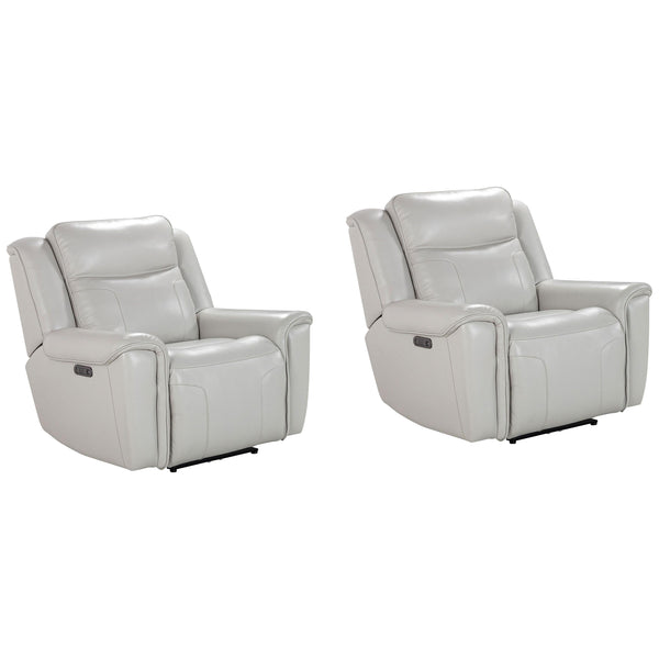 Parker Living Atlantis MATL#812PHZ-2-WSIV Whisper Ivory Power Zero Gravity Recliner Two Pack IMAGE 1