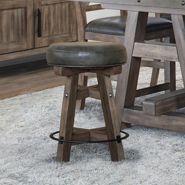 Parker House Furniture Lodge Dining DLOD#1026S Swivel Counter Stool IMAGE 1