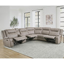Parker Living Blake MBLA-PACKA-DTAU Desert Taupe 6 Piece Modular Reclining Sectional and Entertainment Console IMAGE 5