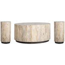 Parker House Furniture Crossings DOW-3PC-11-16 Downtown Cocktail Table with 2 Chairside Tables IMAGE 1