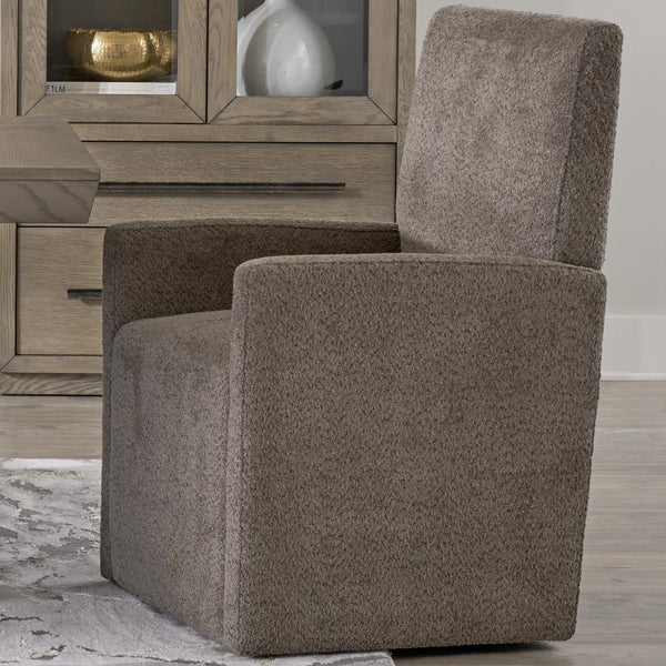 Parker House Furniture Pure Modern Dining DPUR#2618 Upholstered Caster Chair IMAGE 1