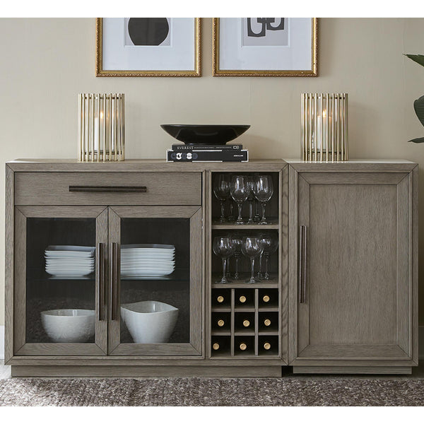 Parker House Furniture Pure Modern Dining DPUR#47-2 Multi-Functional Server with Bar Cabinet IMAGE 1
