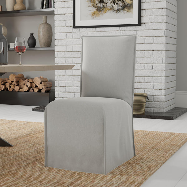 Parker House Furniture Slipper DSLP#DRC-MTIV Mathis Ivory Dining Chair (2/CTN Sold in pairs) IMAGE 1