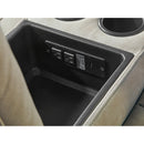 Parker Living Caldwell MCAL-PACKA(H)-TAFG Tahoe Fog 6 Piece Modular Power Reclining Sectional with Power Adjustable Headrests IMAGE 6