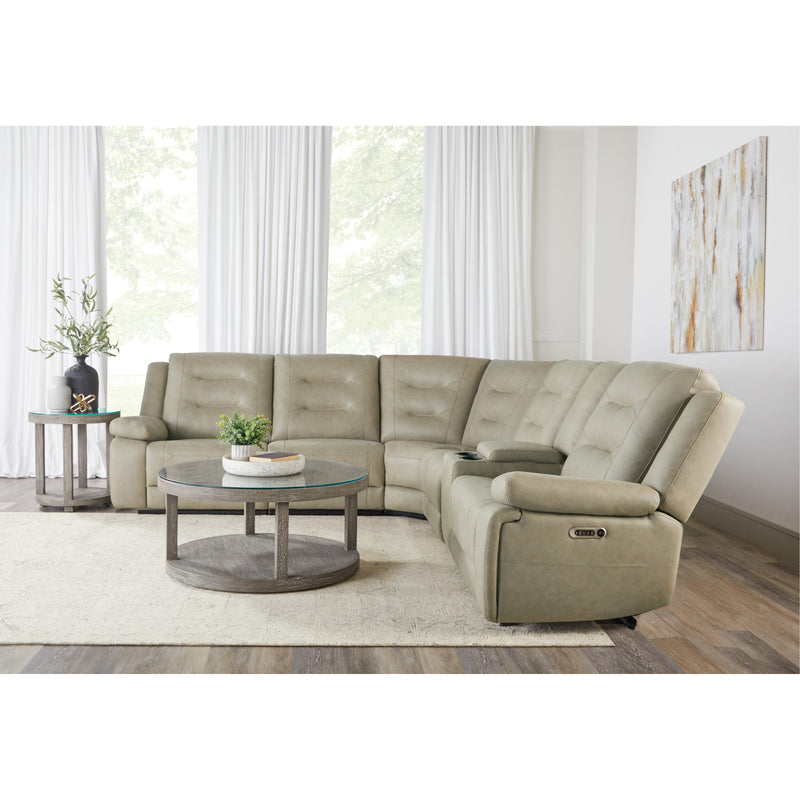 Parker Living Caldwell MCAL-PACKA(H)-TAFG Tahoe Fog 6 Piece Modular Power Reclining Sectional with Power Adjustable Headrests IMAGE 8
