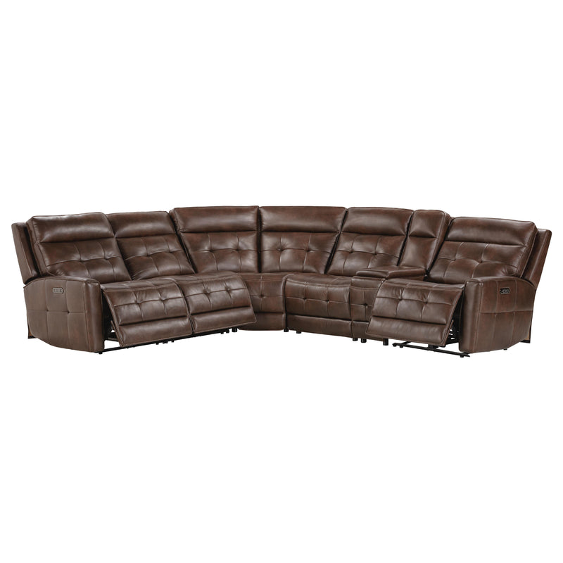 Parker Living Canterbury MCAN-PACKA(HZ)-ACO Acorn 6 Piece Zero Gravity Modular Power Reclining Sectional IMAGE 5
