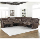 Parker Living Canterbury MCAN-PACKA(HZ)-ACO Acorn 6 Piece Zero Gravity Modular Power Reclining Sectional IMAGE 7