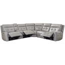 Parker Living Canterbury MCAN-PACKA(HZ)-PEW Pewter 6 Piece Zero Gravity Modular Power Reclining Sectional IMAGE 3