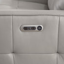 Parker Living Canterbury MCAN-PACKA(HZ)-PEW Pewter 6 Piece Zero Gravity Modular Power Reclining Sectional IMAGE 4