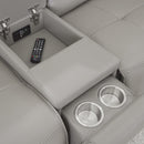 Parker Living Canterbury MCAN-PACKA(HZ)-PEW Pewter 6 Piece Zero Gravity Modular Power Reclining Sectional IMAGE 6