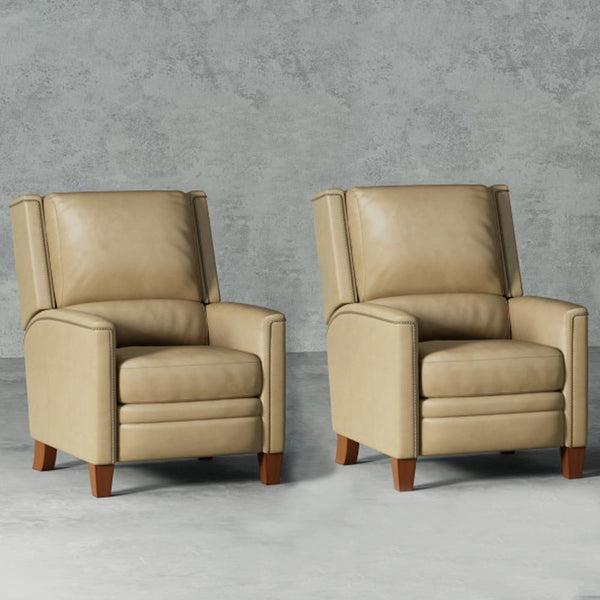 Parker Living Connor MCNR#812PH-P25-2-LTLX Luxe Latte Power Cordless High Leg Recliner P2 Two Pack IMAGE 1