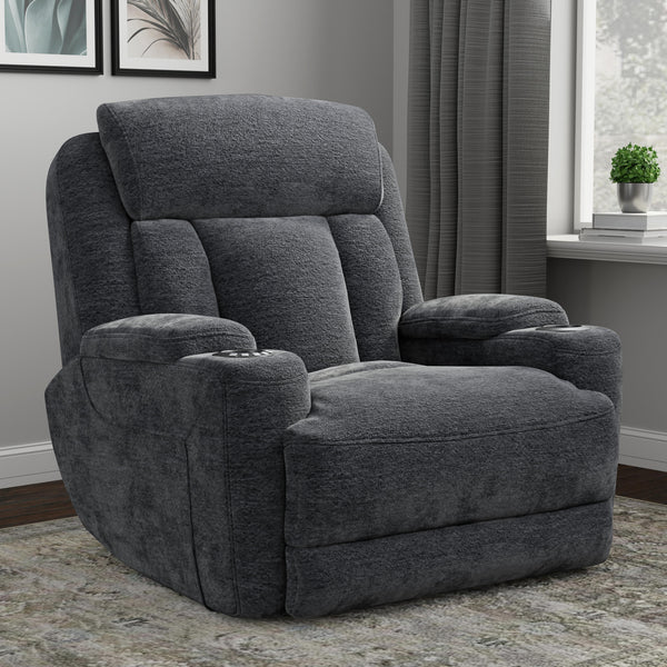 Parker Living Dalton MDAL#812PH-2-LCH Lucky Charcoal Power Recliner Two Pack IMAGE 1