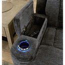 Parker Living Dalton MDAL-PACKT(H)-LCH Lucky Charcoal 6 Piece Modular Power Reclining Sectional with Power Adjustable Headrests IMAGE 4