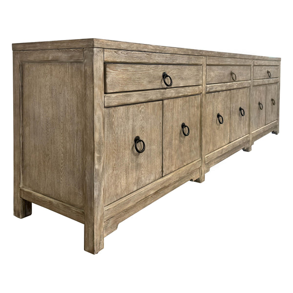 Parker House Furniture Edinburg EDI#90-DTWD Driftwood 90" Console IMAGE 1