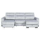 Parker Living Elliot MELL-PACK3A-STRL Sterling 3 Piece Modular Lift Top Storage Sectional IMAGE 2