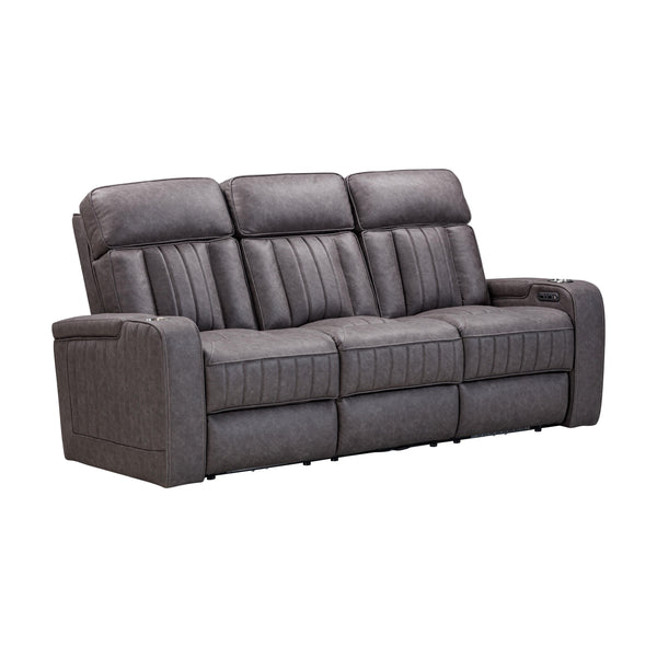 Parker Living Equinox MEQU#834PH-MERC Mercury Power Reclining Sofa with Drop Down Table IMAGE 1