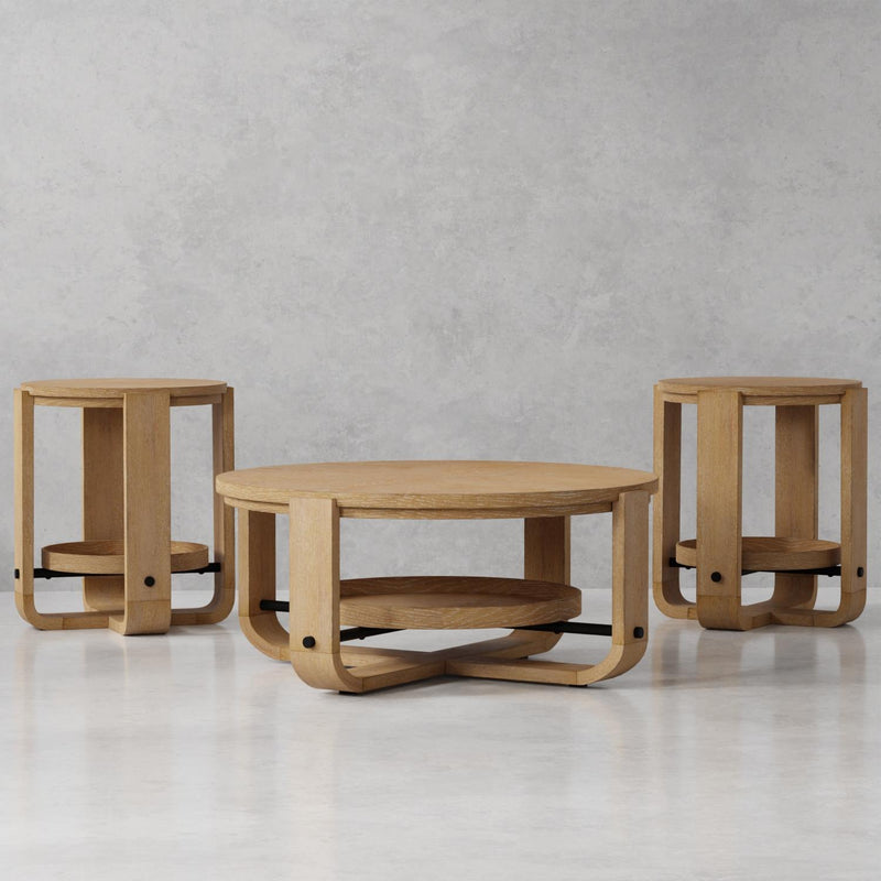 Parker House Furniture Escape ESC-3PC-01-02 3 Piece Occasional Table Set IMAGE 1
