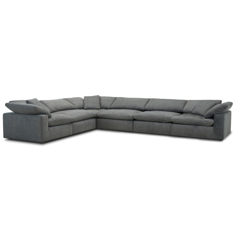 Parker Living Exhale SXHL-PACK6A-MTHU Mathis Thunder 6 Piece Modular Sectional IMAGE 1