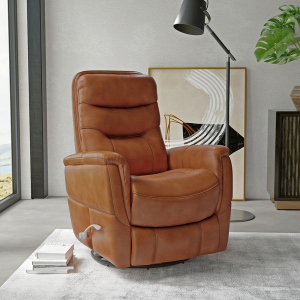 Parker Living Gemini MGEM#812GS-2-BUT Butterscotch Swivel Glider Recliner Two Pack IMAGE 1