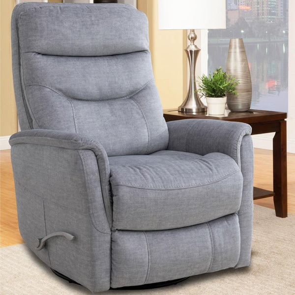 Parker Living Gemini MGEM#812GS-2-CSI Capri Silver Swivel Glider Recliner Two Pack IMAGE 1