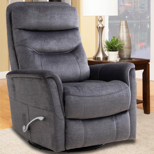 Parker Living Gemini MGEM#812GS-CCH Capri Charcoal Swivel Glider Recliner IMAGE 1
