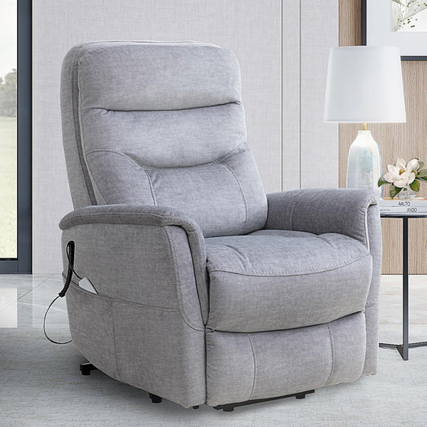 Parker Living Gemini MGEM#812LIFT-CSI Capri Silver Power Lift Recliner with Articulating Headrest IMAGE 1