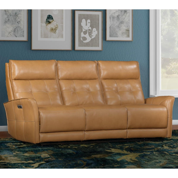 Parker Living Gershwin MGER#832PHZ-P25-LCBT Lucca Butterscotch Zero Gravity Power Reclining Sofa IMAGE 1