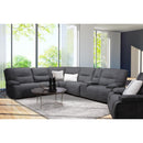 Parker Living Gladiator MGLA-PACKA(H)-CBL Cobalt 6 Piece Modular Power Reclining Sectional with Power Adjustable Headrests IMAGE 1