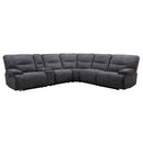 Parker Living Gladiator MGLA-PACKA(H)-CBL Cobalt 6 Piece Modular Power Reclining Sectional with Power Adjustable Headrests IMAGE 2