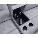 Parker Living Gladiator MGLA-PACKT7(HZ)-SKY Sky 7 Piece Modular Power Zero Gravity Reclining Sectional with Power Adjustable Headrests IMAGE 2