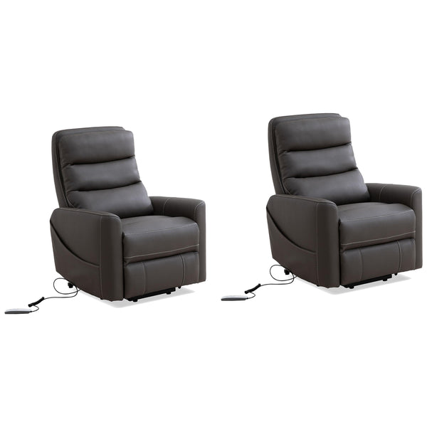 Parker Living Hercules MHER#812LIFT-2-HAZ Haze Power Lift Recliner with Articulating Headrest Two Pack IMAGE 1