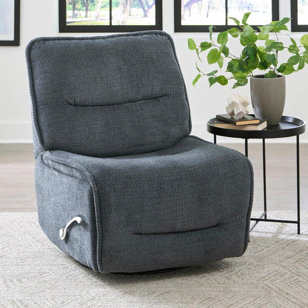 Parker Living Leo MLEO#810GS-MNBL Midnight Blue Armless Recliner IMAGE 1