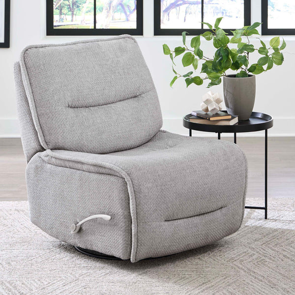 Parker Living Leo MLEO#810GS-SLFX Silver Fox Armless Recliner IMAGE 1