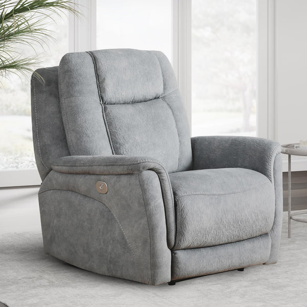 Parker Living Linus MLIN#812PHZ-HGY Hudson Grey Zero Gravity Power Recliner IMAGE 1