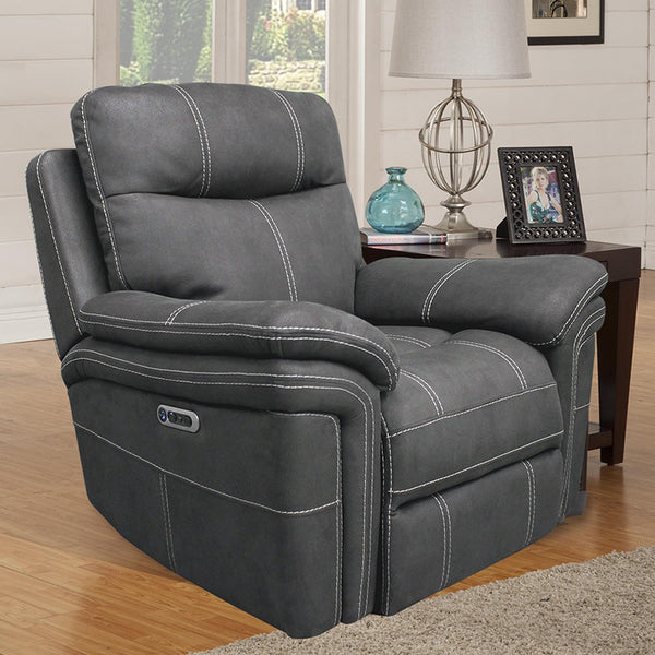 Parker Living Mason MMA#812PH-2-CHA Charcoal Power Recliner Two Pack IMAGE 1