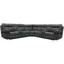 Parker Living Mason MMA-PACKT7(H)-CHA Charcoal 7 Piece Modular Power Reclining Sectional with Power Adjustable Headrests IMAGE 1