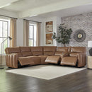 Parker Living Modesto MMOD-PACKA(H)-SABL Sable 6 Piece Modular Power Reclining Sectional with Power Adjustable Headrests IMAGE 8