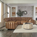 Parker Living Modesto MMOD-PACKT7(H)-SABL Sable 7 Piece Modular Power Reclining Sectional with Power Adjustable Headrests IMAGE 10