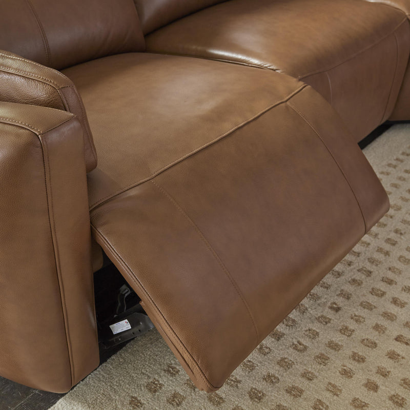 Parker Living Modesto MMOD-PACKT7(H)-SABL Sable 7 Piece Modular Power Reclining Sectional with Power Adjustable Headrests IMAGE 8