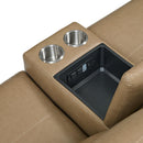 Parker Living Momentum MMTM-PACKA(HZ)-HM-CSHW Cashew 6 Piece Modular Power Reclining Sectional with Power Adjustable Headrests IMAGE 15