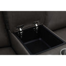 Parker Living Momentum MMTM-PACKA(HZ)-HM-DKGN Dark Granite 6 Piece Modular Power Reclining Sectional with Power Adjustable Headrests IMAGE 7