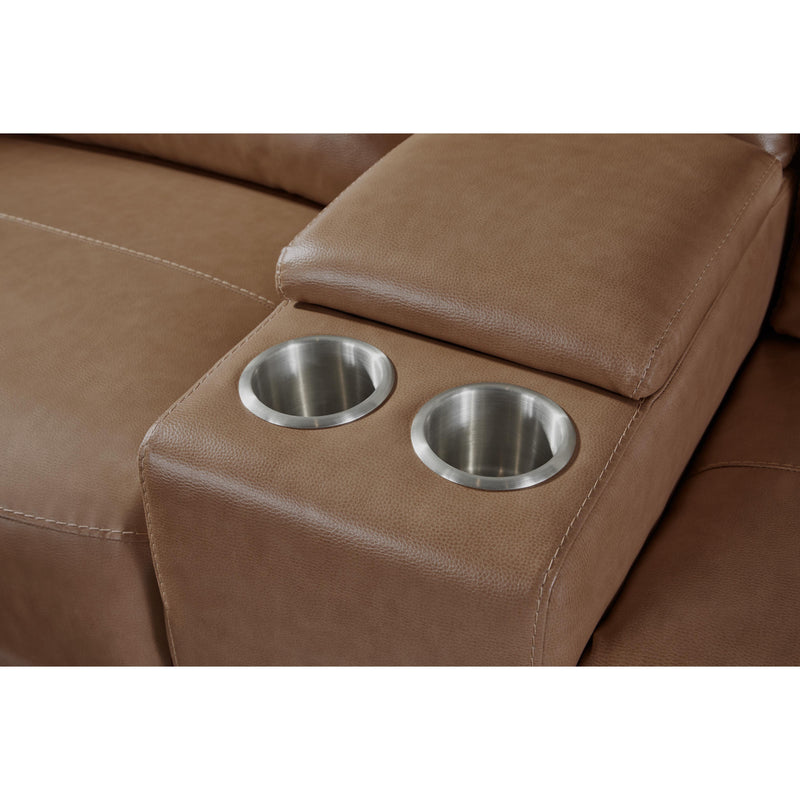 Parker Living Momentum MMTM-PACKT7(HZ)-HM-CSHW Cashew 7 Piece Modular Power Reclining Sectional with Power Adjustable Headrests IMAGE 4