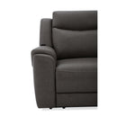 Parker Living Momentum MMTM-PACKT7(HZ)-HM-DKGN Dark Granite 7 Piece Modular Power Reclining Sectional with Power Adjustable Headrests IMAGE 4