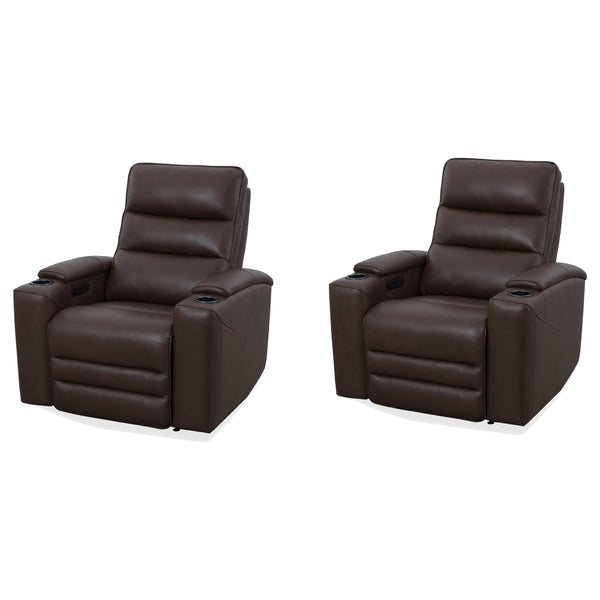 Parker Living Nexus MNEX#812PHLZ-2-ATUB Autumn Umber Power Zero Gravity Recliner P3 Two Pack IMAGE 1