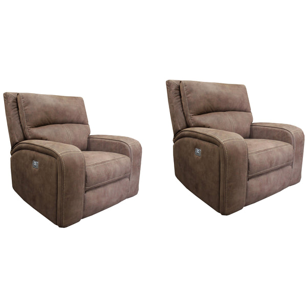 Parker Living Polaris MPOL#812PH-2-KA Kahlua Power Recliner Two Pack IMAGE 1