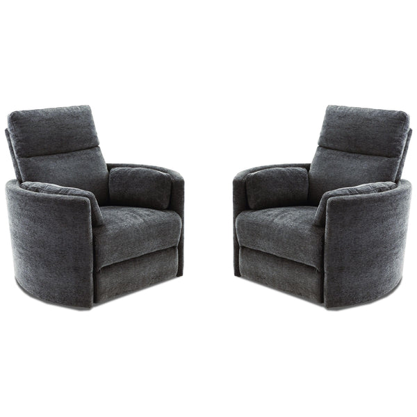 Parker Living Radius MRAD#812GSP-2-MED Mediterranean Power Swivel Glider Recliner Two Pack IMAGE 1