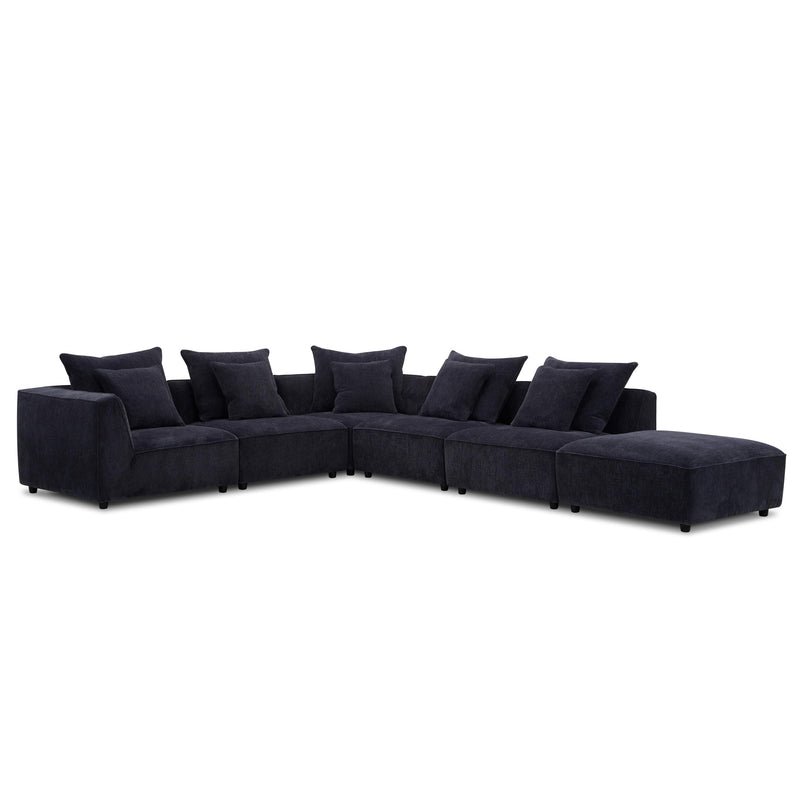 Parker Living Recess SREC-PACK6A-RPBL Reptile Blue 6 Piece Modular Sectional IMAGE 2